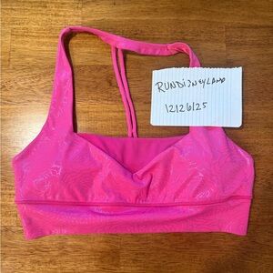 Crowned Athletics XL Pink Beauty Sleep Sports Bra